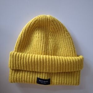 Kate Spade Sunny Yellow Kids Beanie